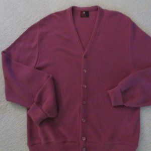 VINTAGE Men's Arnold Palmer by Robert Bruce Cardigan in Large Tall (LT)
